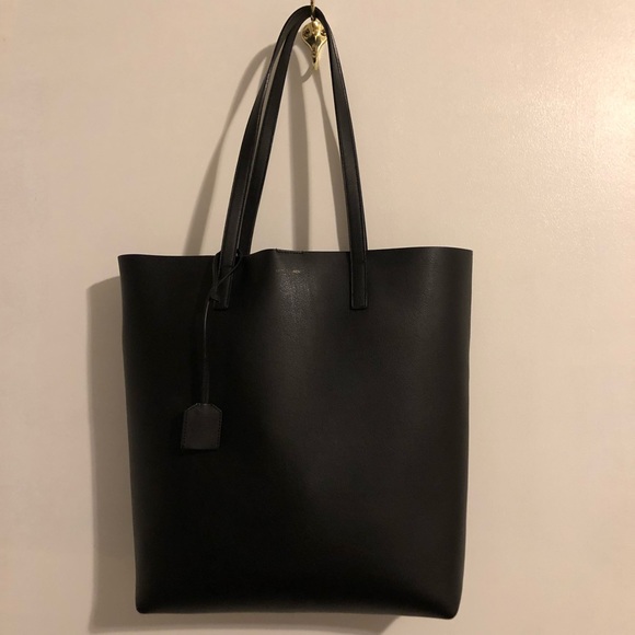 Saint Laurent Leather Tote Bag - Picture 7 of 16